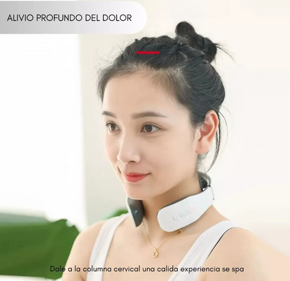 Masajeador Electromagnético de Cuello y espalda - Alivio Instantáneo