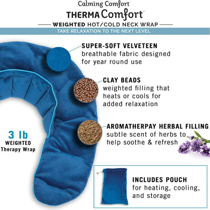 Guatero de Semilla para Cuello y Hombros - Terapia Calor y Frío