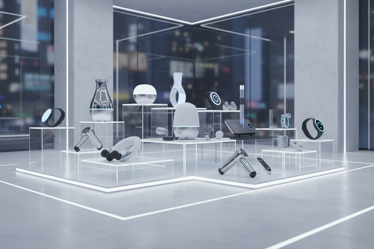 Banner de tienda tecnológica